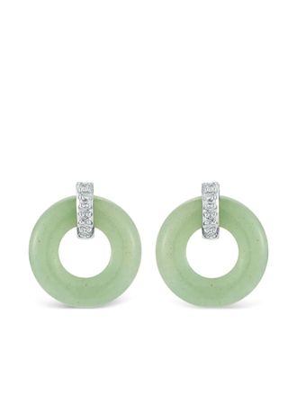Mateo Bijoux Oorringen - Groen