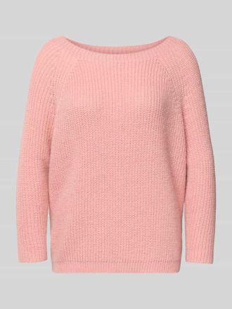 Max Mara Regular Fit Strickpullover mit Woll-Anteil Modell XENO in Hellrosa, Größe XXL