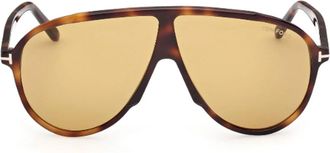 Tom Ford Sunglasses Ft1211 53 E Vladimir Brown/Light Brown Men