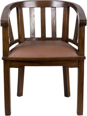 OEM Nueva Silla De Madera Lenong Con Asiento Tapizado En Piel: Dise&ntilde;o Elegante, Piel C&oacute;moda