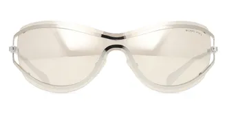 Michael Kors MK1166 LA PRAIA 19038V Womens Sunglasses Silver Size 138