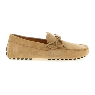 Tod's Tods, Loafers, male, Beige, Size: 10 1/2 US Gommino Suede Loafers