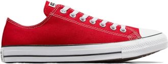 Converse Canvas Rubberen Zool Sneakerschoen - Heren - Sneakers - Rood - 40 EU - Schoenen