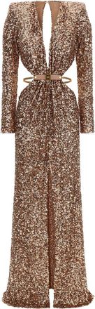 Elisabetta Franchi Pink Red Carpet dress