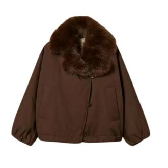 Twinset Mujer, Chaquetas, Marr&oacute;n, Talla: 2XS