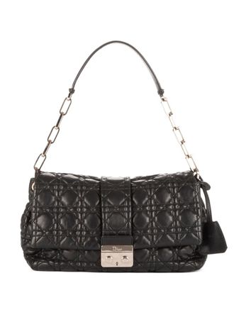 Dior quilted chain bag - women - Leather - One Size - Black