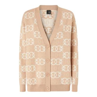 Pinko Pinko, Truien & Vesten, Dames, Beige, S, Haf Breed Cardigan