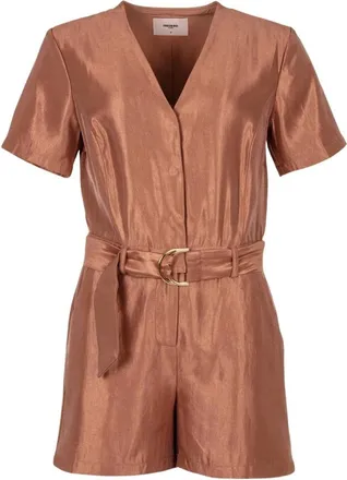 Freebird by Steven Dames, Jumpsuits & Playsuits, Bruin, Maat: S