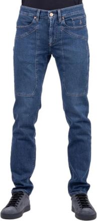 Jeckerson John Jeans - Heren - Slim Fit Jeans - Blauw - W40 - Katoen - Jeans