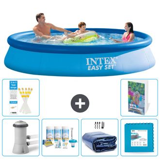 Intex Piscina Easy Set Redonda - 366x76 Cm - 7-piezas S188