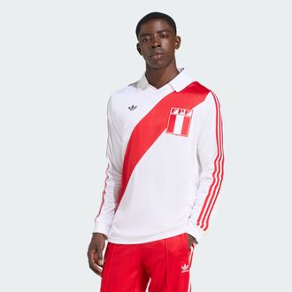 adidas Originals Mens Peru 1978 Jersey - White - Size X-Large