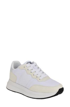 Calvin Klein Hallie Wedge Sneaker in White at Nordstrom Rack, Size 5.5