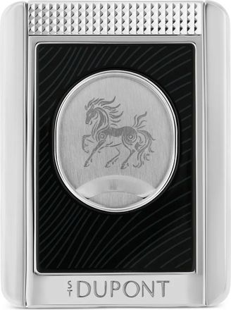 S.T. Dupont horse patterned cigar cutter - Zwart