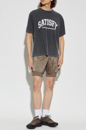 SATISFY T-shirt MothTech, Mens, Grey
