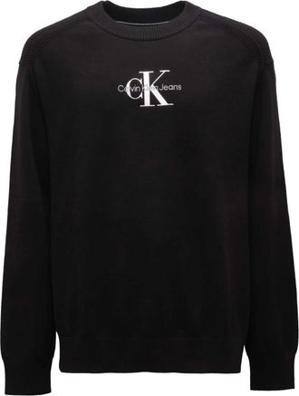 Calvin Klein Jeans Cotton Jumper Black Model J30J325167Beh