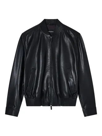 VIP【関税送料無料】希少 EMPORIO ARMANI LEATHER JACKET EMPORIO ARMANI - Leather Jacket Emporio Armani