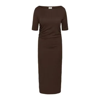 Kaffe Curve Kleedjes, Dames, Bruin, L, Maxi Jurk