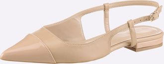 Heine Ballerina HEINE, Damen, Gr. 36, nude, Synthetik, Schuhe Ballerina