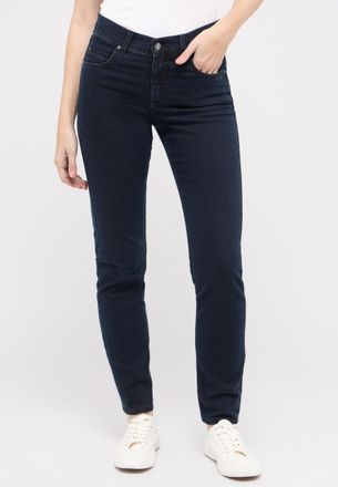 Angels Slim-fit-Jeans ANGELS CICI, Damen, Gr. 34, L&auml;nge 32, blau (blau blau), Denim/Jeans, Obermaterial: 78% Baumwolle, 21% Polyester, 1% Elasthan, slim fit,
