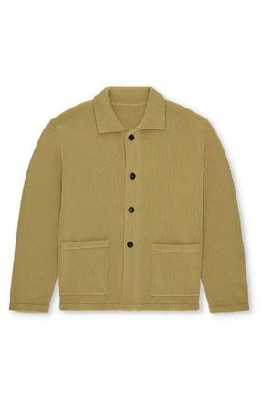 Fortela Vintage Inspired Cotton Cardigan in Green at Nordstrom, Size Small