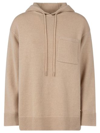 Max Mara Wool And Cashmere Hooded Sweater