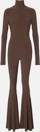 Norma Kamali Turtleneck jersey jumpsuit