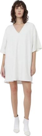 Silvian Heach Korte Damesjurk - Dames - Korte kleedjes - Wit - 2XS - Polyester - Kleedjes