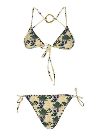 Anjuna Womens Bikini With Removable Cups, Multicolour Polyamide Swimwear Sea Clothing