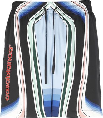 Casablanca Graphic Mountain Bermuda