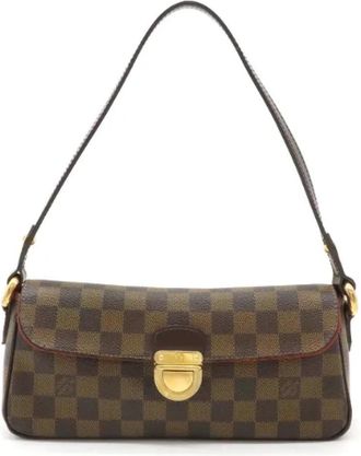 Louis Vuitton Pre-owned Canvas shoulder-bags - Dames - Vintage Schoudertas - Bruin - ONE Size - Vintage