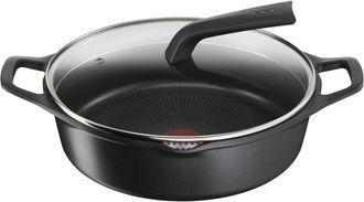 T-fal Cacerola - Tefal - E2497244 - Negro - &Oslash; 28 Cm - Cacerola Con Tapa