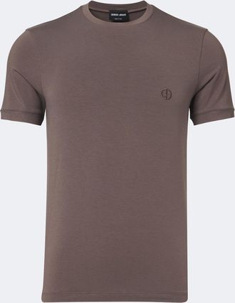 Giorgio Armani Logo jersey T-shirt