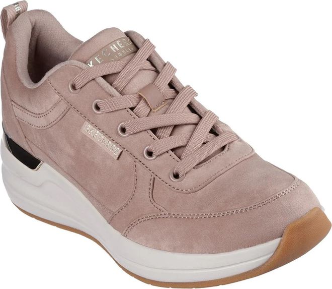 Womens Billion 2 Prissy N Plush Sneaker, Taupe Crushed Microfiber, 3 UK