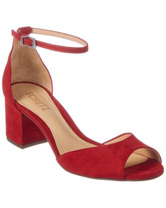 Schutz Roma Suede Sandal