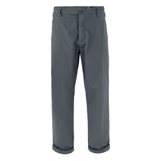 Bomboogie Pantalones de Corte Ancho - Trousers - Hombre - Azul - W33
