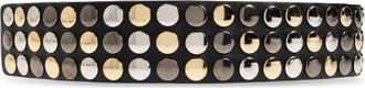 Iro Leren Riem Met Studs - Dames - Riemen - Zwart - ONE Size - Leer - Accessoires