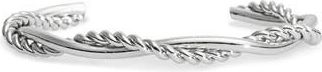 Nordstrom Rack Demi Fine Twisted Cuff Bracelet in Silver at Nordstrom Rack