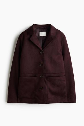 H&M Jacke - Weinrot