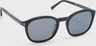 Tom Ford Men & apos;s Jayson Square Polarized Sunglasses
