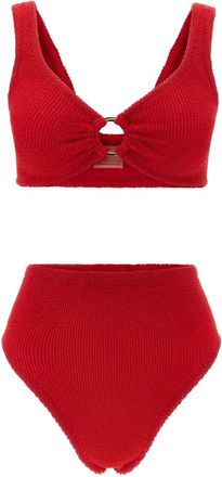 Hunza G Mujer, Trajes de ba&ntilde;o, Rojo, Talla: ONE Size