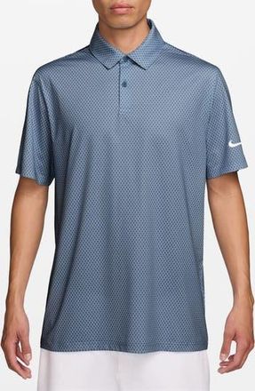 Nike Victory Floral Print Dri-FIT Golf Polo in Work Blue/College Navy at Nordstrom Rack, Size Xx-Large