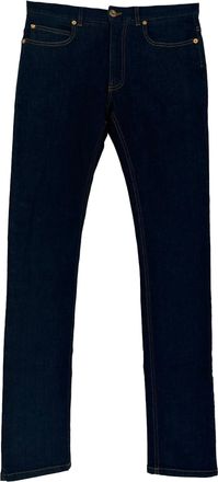 Versace Taylor-Fit Jeans in Black Cotton