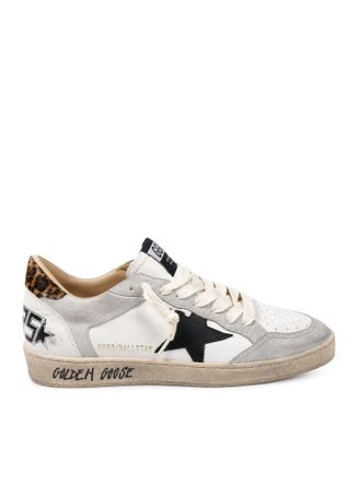 Golden Goose BALL STAR LEATHER SNEAKERS - Golden Goose Deluxe Brand - Man
