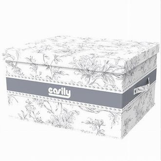 Trade Shop Trade Shop - Box Portatutto Scatola Contenitore Salvaspazio Organizer 35x30x20cm Fantasia 87321