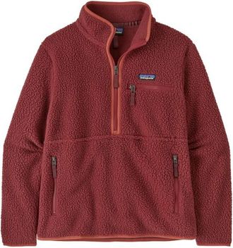 Patagonia Retro Pile Marsupial Fleecepullover für Damen | rot