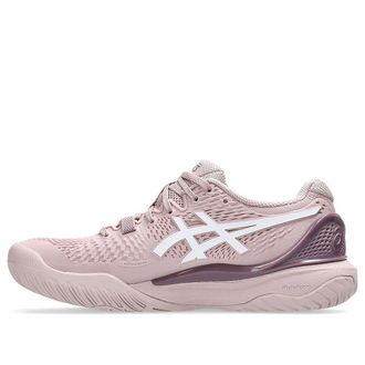 Asics (WMNS) ASICS Gel-Resolution 9 Sneakers Watershed Rose White 1042A208-701