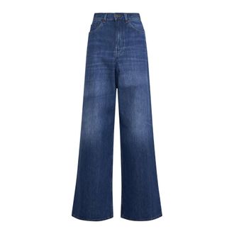 Chlo&eacute; Wide-leg jeans in denim