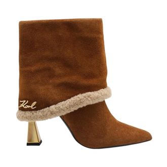 Karl Lagerfeld Dames, Schoenen, Bruin, Maat: 36 EU