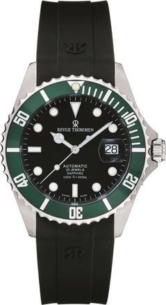 Revue Thommen Automatisch siliconen horloge - Heren - Horloges - Groen - ONE Size - Accessoires