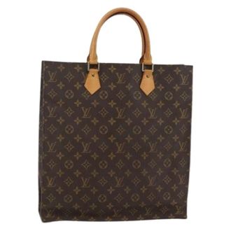 Louis Vuitton Pre-owned Tote Bags, female, Brown, Size: ONE SIZE Pre-owned Vintage Monogram Tote Bag